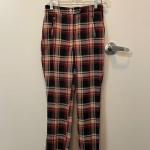 Plaid pants